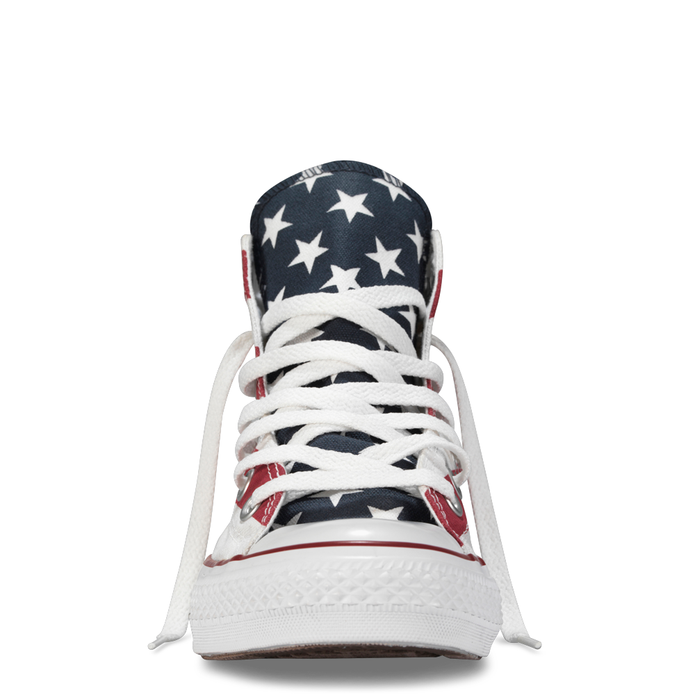 Converse Chuck Taylor All Star High Top American Flag Stars & Bars Front