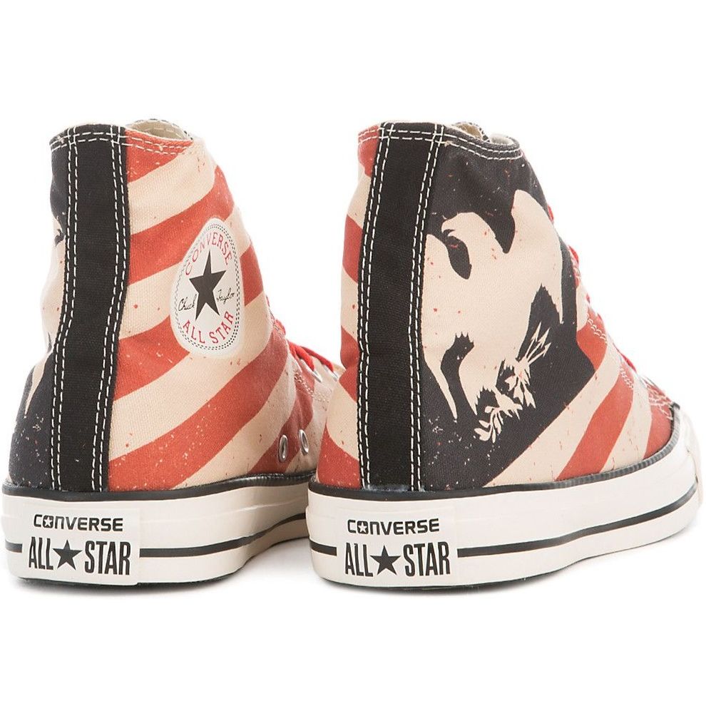 Converse Chuck Taylor All-Star High Top Vintage American Flag Back