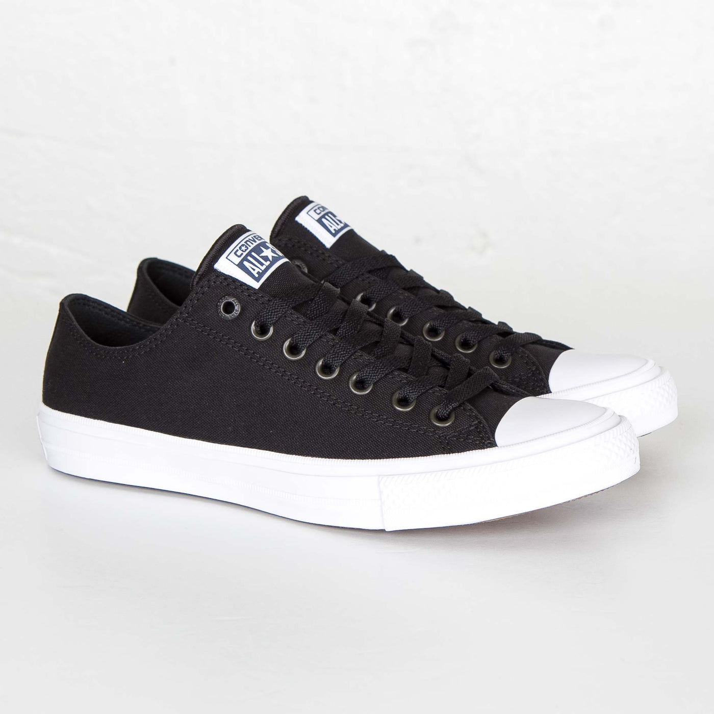 deltage Orientalsk Boost Converse Chuck Taylor All Star II OX Low Top Black – PRIVATE SNEAKERS