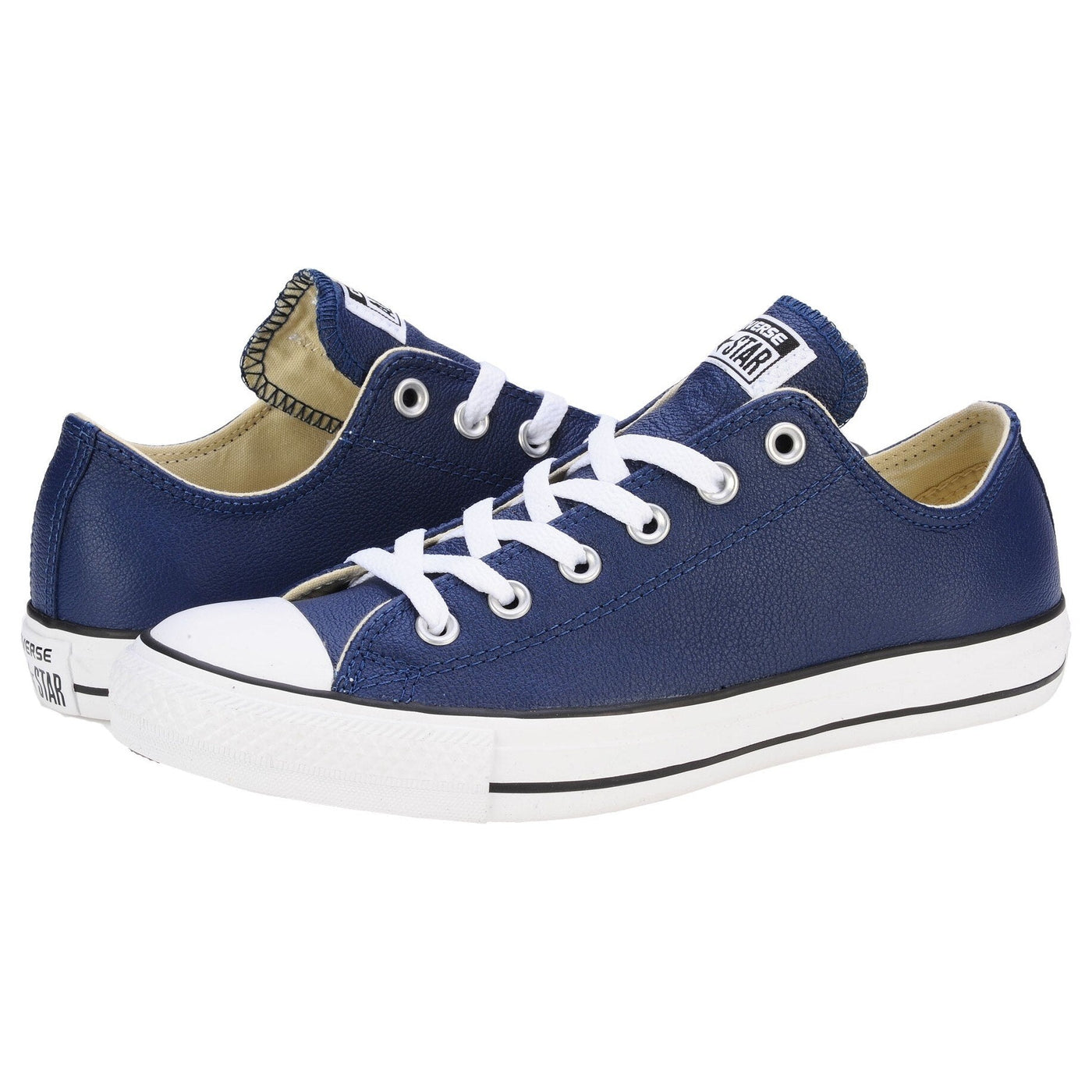 Converse Chuck Taylor All Star Leather OX Low Top Navy