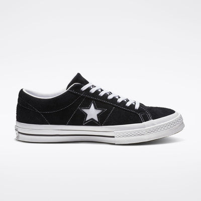 Converse One Star Suede Low Top Black
