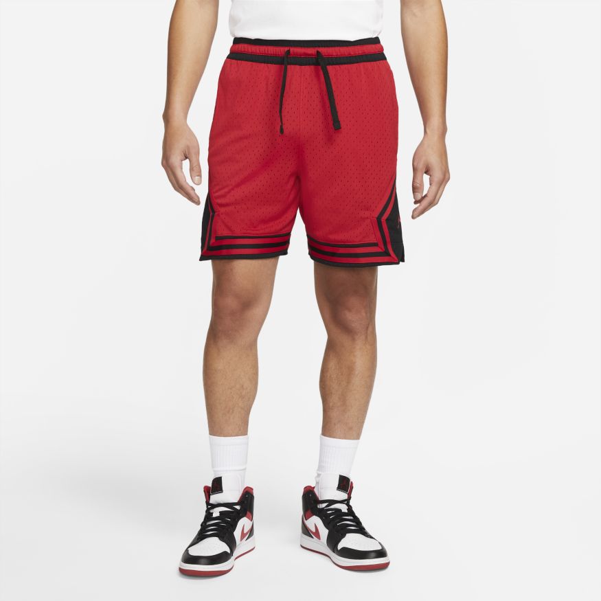 Jordan Sport Dri-FIT Men's Diamond Shorts Gym Red