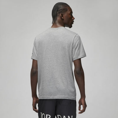 Jordan Air Men's Embroidered T-Shirt Grey