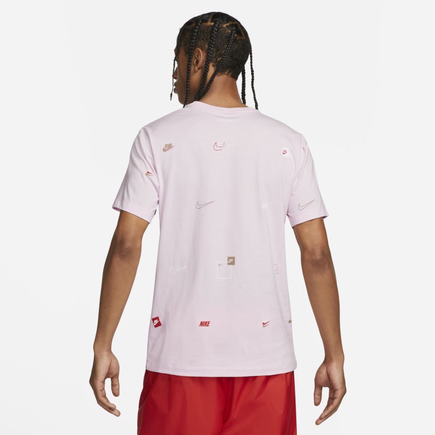 Nike Sportswear Men's T-Shirt Pink Foam