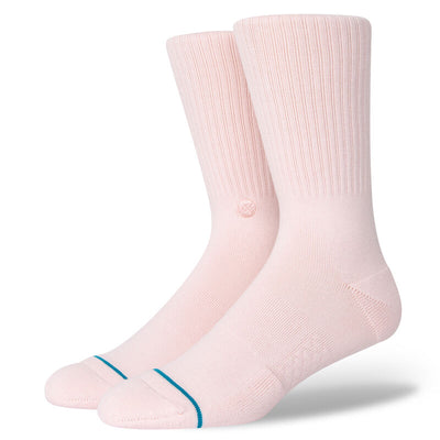 Stance Icon Crew Socks Pink