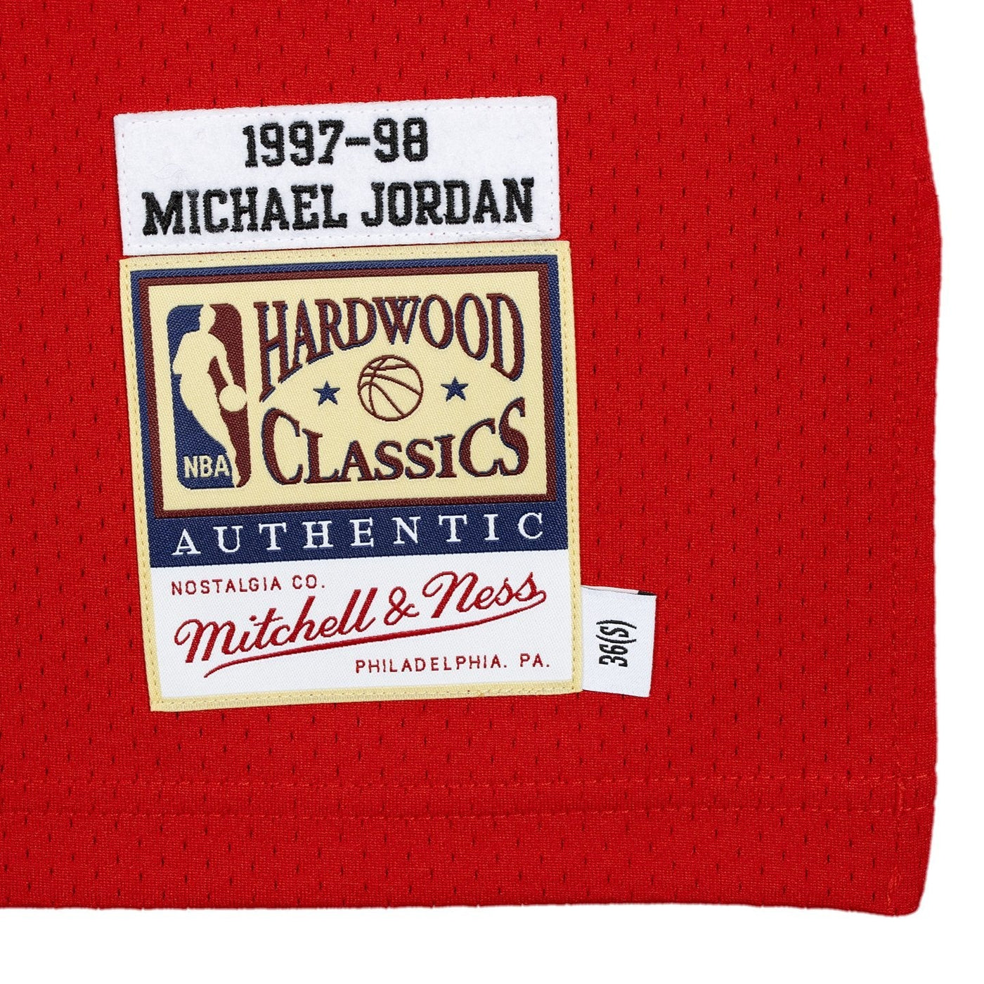 Michael Jordan Mitchell & Ness 97 98 Bulls Jersey Size 36 S