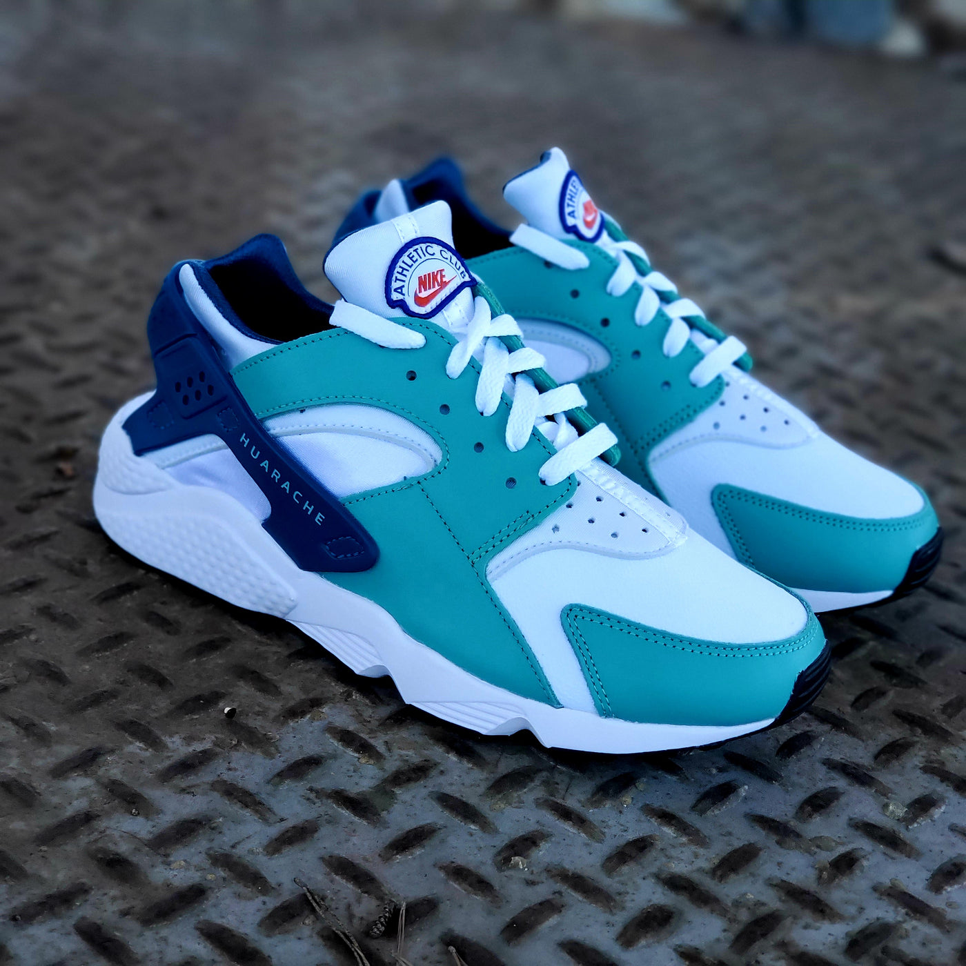 Nike Air Huarache Athletic Club Washed Teal Right