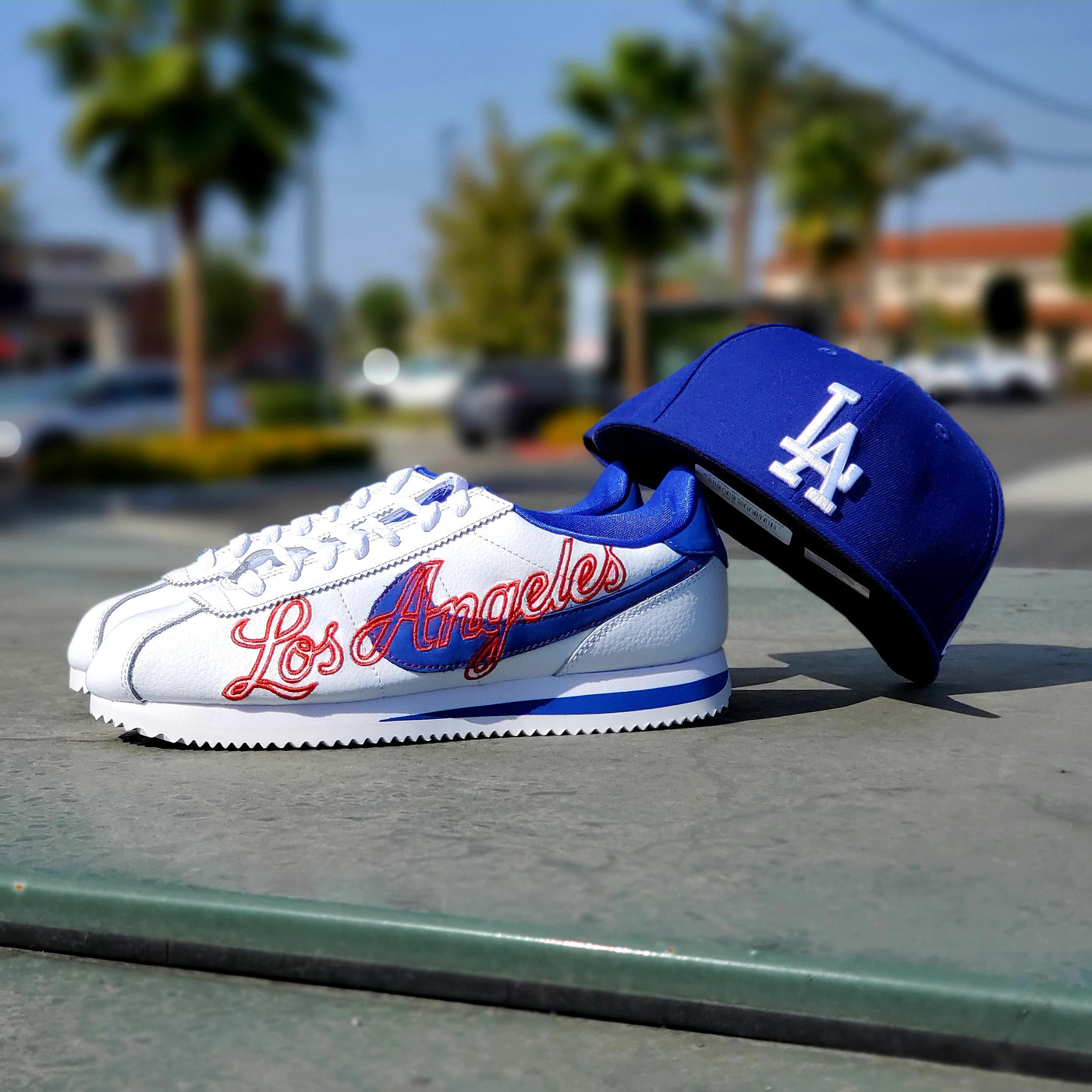 Nike Cortez Los Angeles Dodgers Opening Day