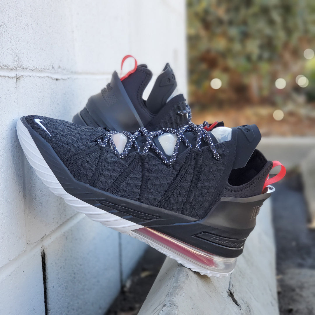 Nike LeBron 18 Black University Red – PRIVATE SNEAKERS