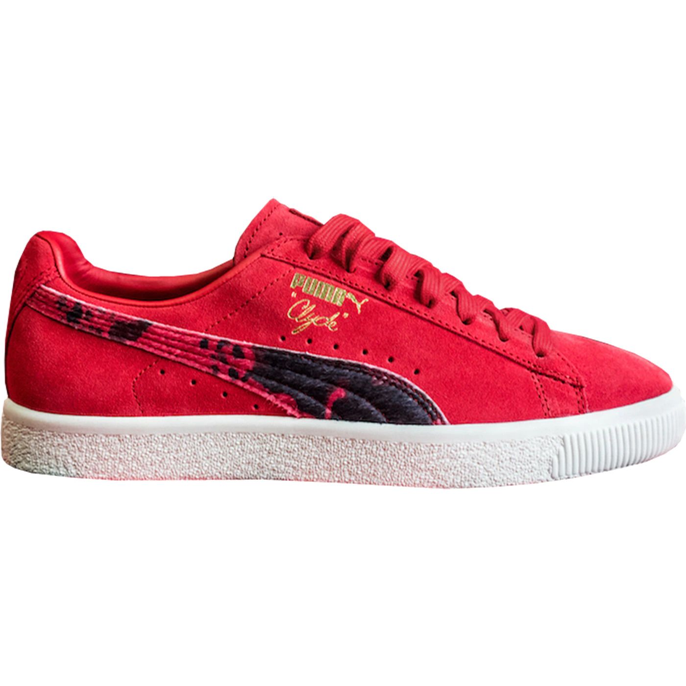 Packer Shoes x Puma Clyde Cow Suit Red