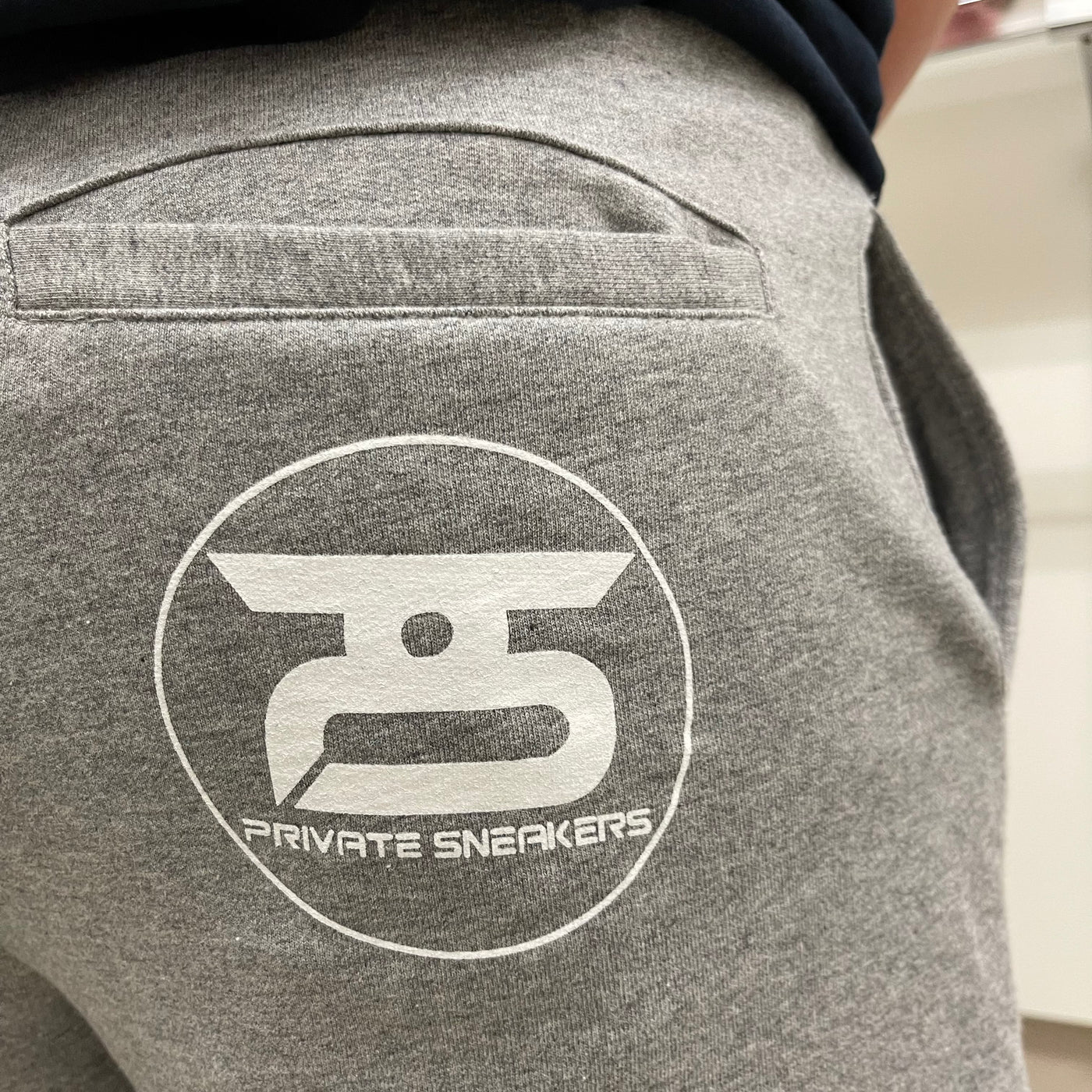 Private Sneakers Keep It Private Shorts Grey Logo