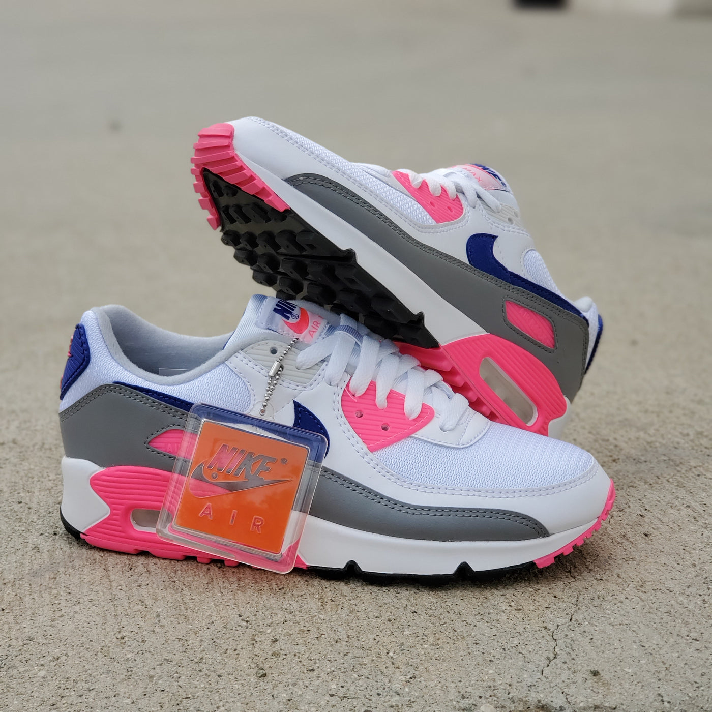 Women Nike Air Max 90 Pink Blast Concord Release Date