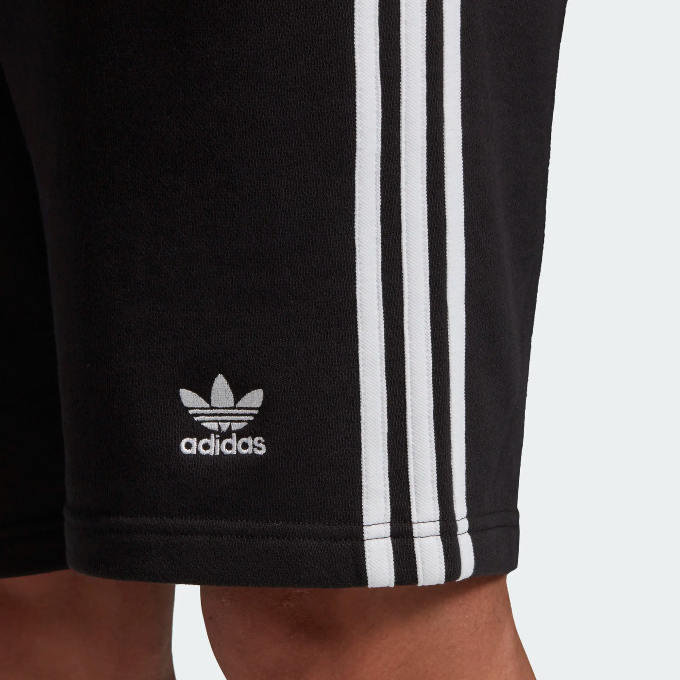 Adidas 3-Stripes Sweat Shorts Black