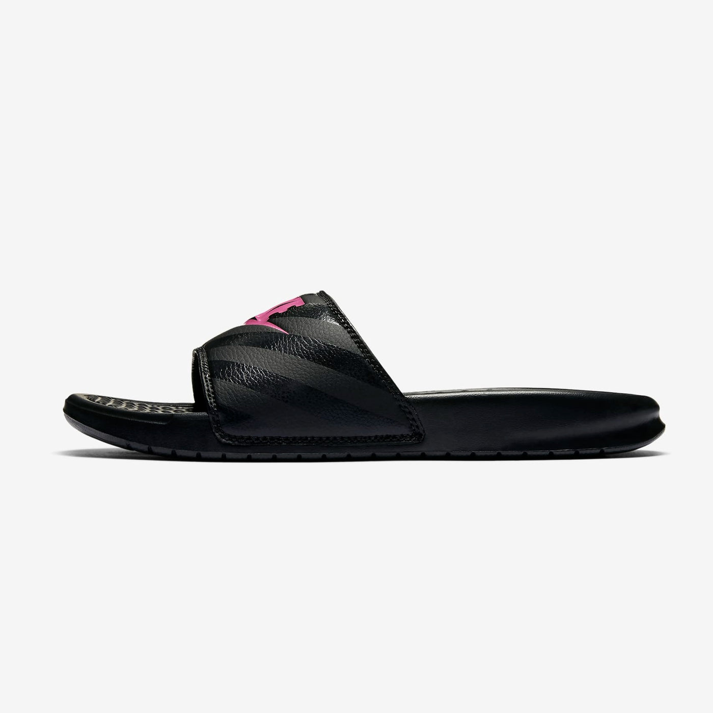 Women Nike Benassi JDI Slides Black Pink