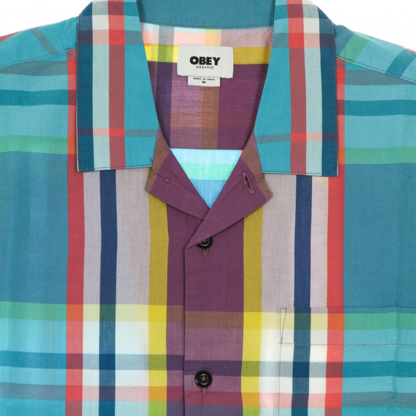 Obey Ballad Woven Button Front Shirt