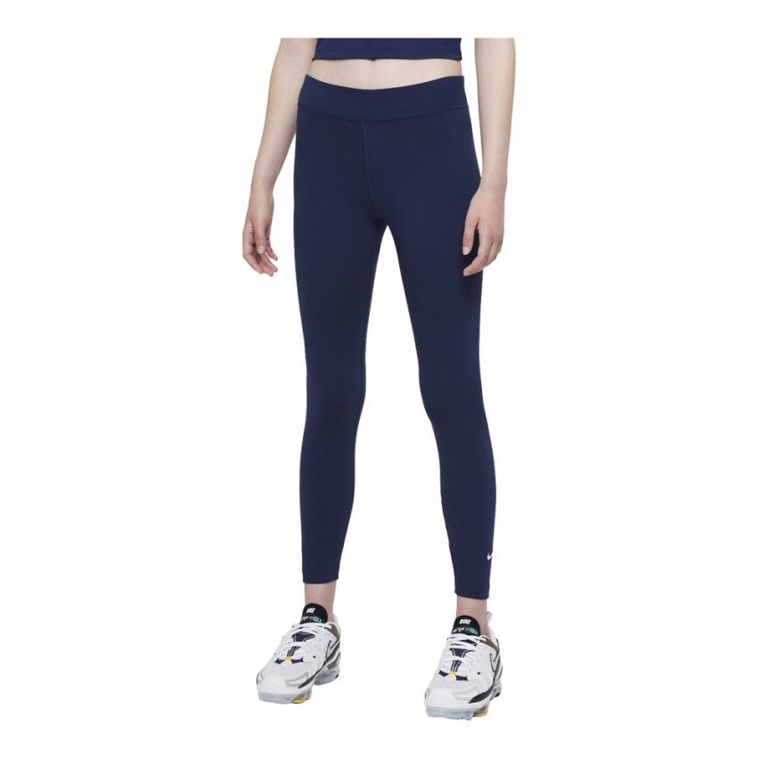 Women's Nike Sportswear Essential 7/8 Mid-Rise Leggings Navy