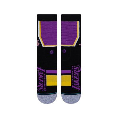 Stance Los Angeles Lakers Crew Socks Purple