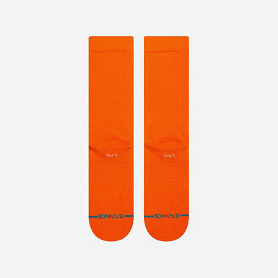 Stance Icon Crew Socks Orange