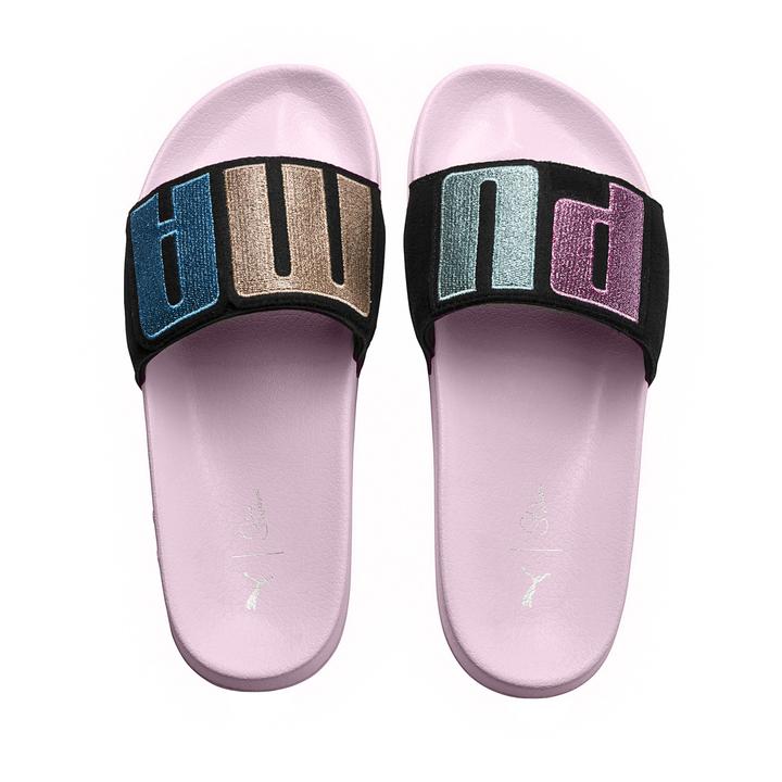 W PUMA X SOPHIA WEBSTER LEADCAT SUEDE PARFAIT PINK/PUMA BLACK