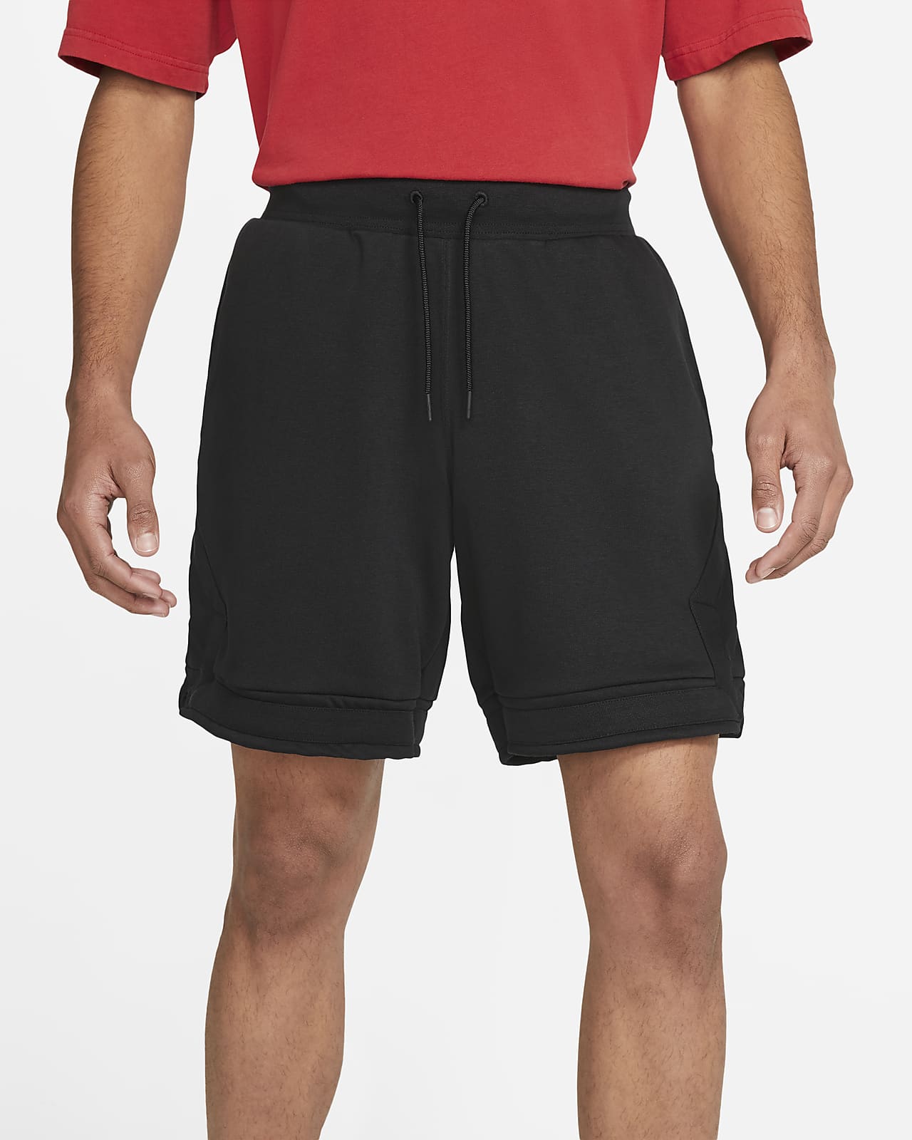 Jordan Jumpman Diamond Mens Shorts Black/ Red