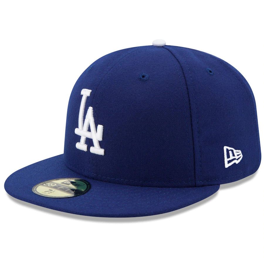 Los Angeles Dodgers x New Era Authentic MLB Collection 59FIFTY Fitted Dodger Blue Left