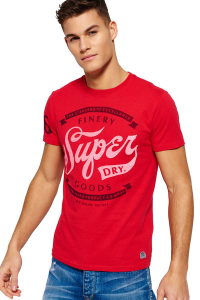 FINERY GOODS T-SHIRT  INDIANA RED