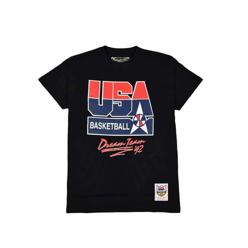 Mitchell & Ness 1992 USA Basketball Dream Team T-Shirt Black