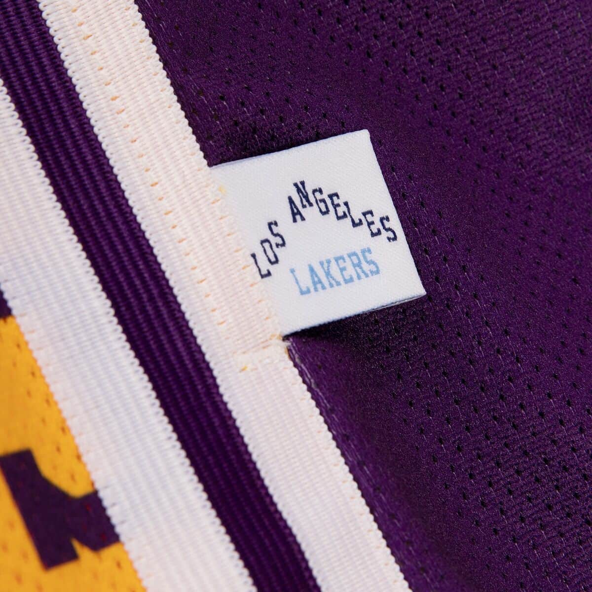 Mitchell & Ness Big Face 2.0 Shorts Los Angeles Lakers Gold Tag