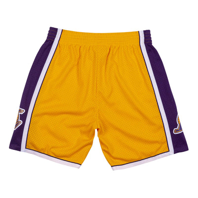 Mitchell & Ness NBA Los Angeles Lakers 2009-10 Swingman Shorts Purple Gold Back