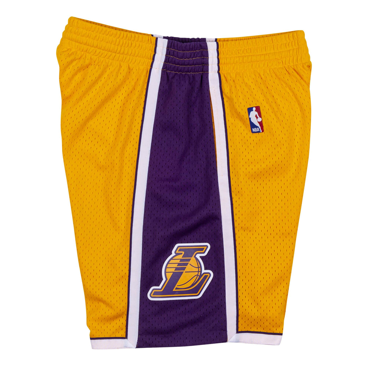 Mitchell & Ness NBA Los Angeles Lakers 2009-10 Swingman Shorts Purple Gold Left