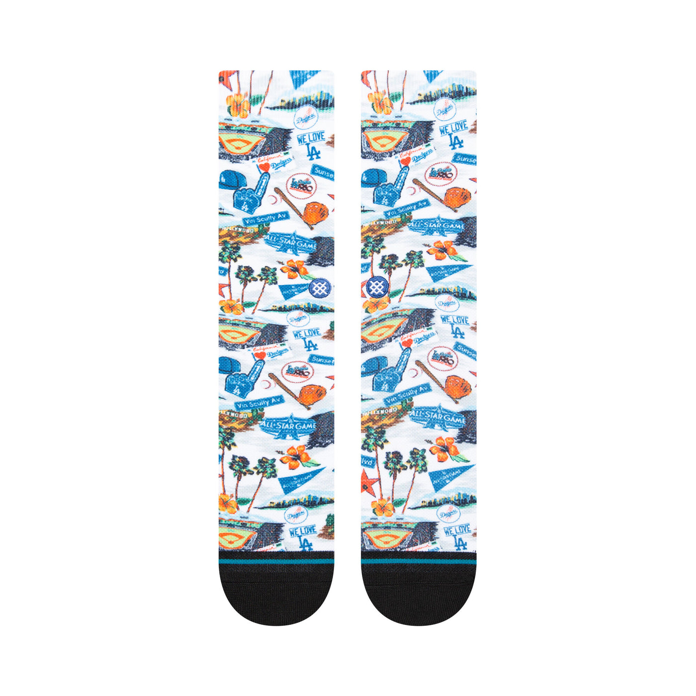 MLB x Stance Los Angeles Dodgers All Star Game Front