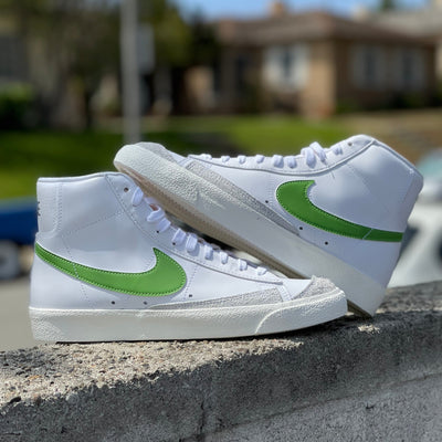 Nike Blazer Mid 77 Vintage Chlorophyll Green Check