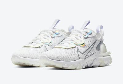 Women Nike React Vision White Iridescent