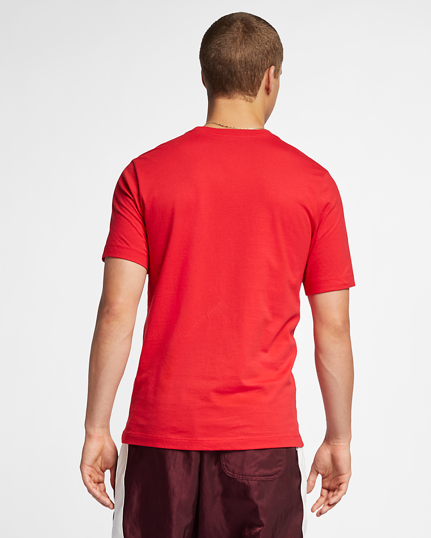 M NSW CLUB TEE RED/WHT