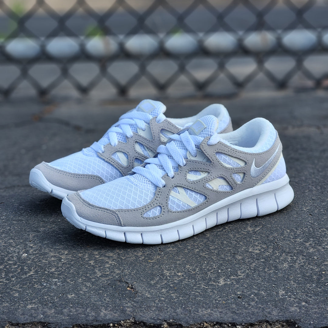 Nike Sneaker Nike Free Run Flyknit White Women Nike Free Run White