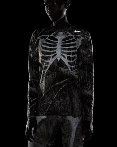 Women's Long-Sleeve Skeleton Top